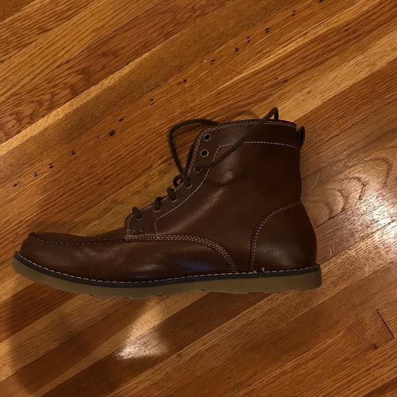 Brown Leather Boots - Picture 3 of 6
